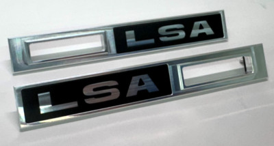 1969 Chevy Chevelle 'LSA' Emblem Side Marker Light Bezel Front Fender