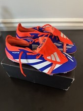 Adidas Predator Elite FT Firm Ground Football Boots Red/ Blue US Size 7