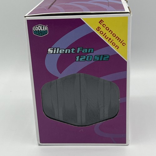 Cooler Master Silent Fan 4 pack 120 S12 1200 RPM Silent 19dBa 30k Hrs - Picture 2 of 9