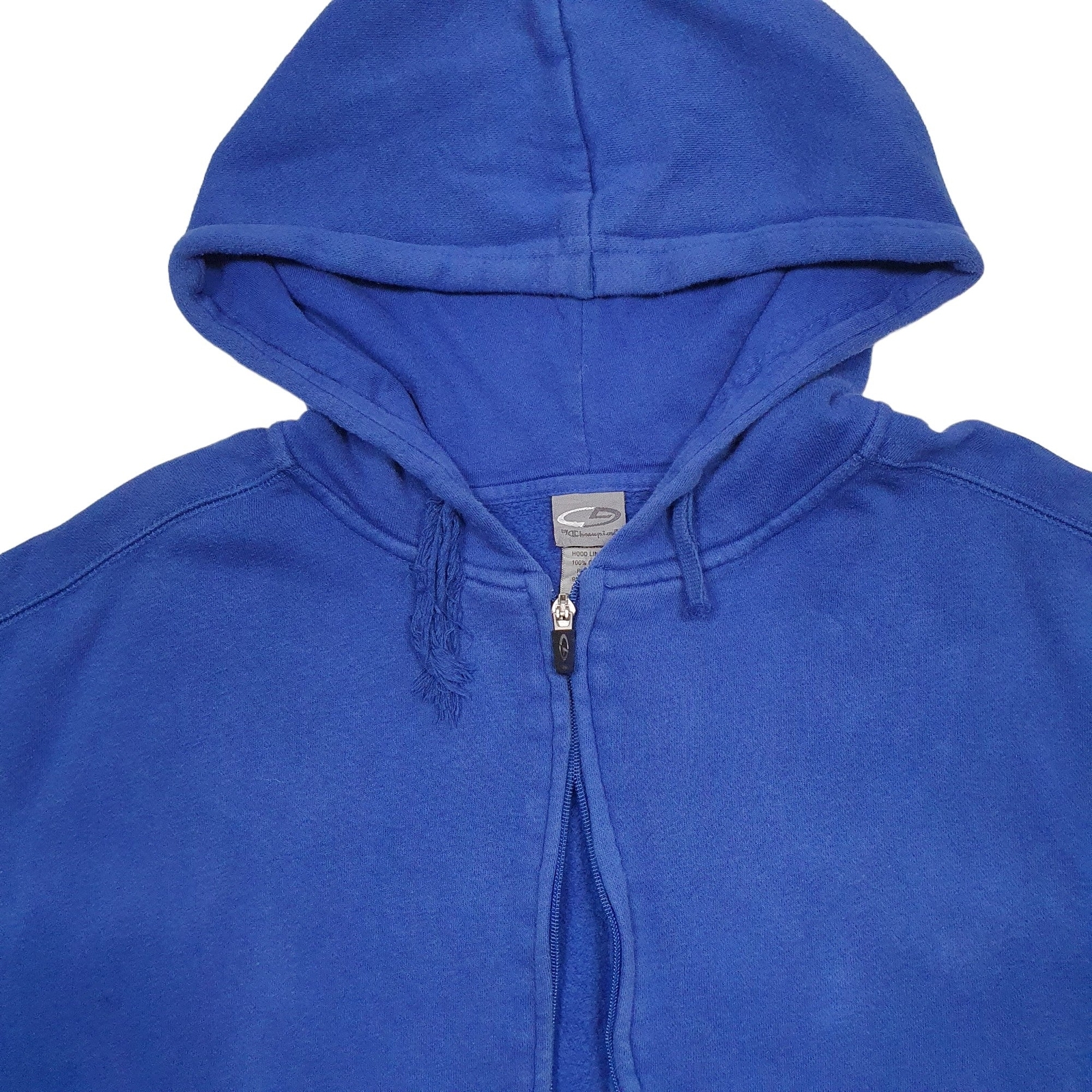 CHAMPION Full Zip Cotton Jumper Sweatshirt Mens M image 2
