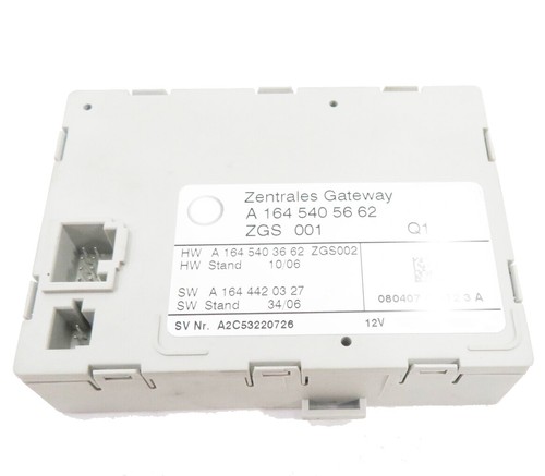 Central Gateway Control Module For Mercedes W164 GL450 ML350 ML550 1645405662 - Picture 3 of 3