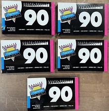Lot Of 5 Extra Quality Audio Cassette Tapes 90 Minutes
