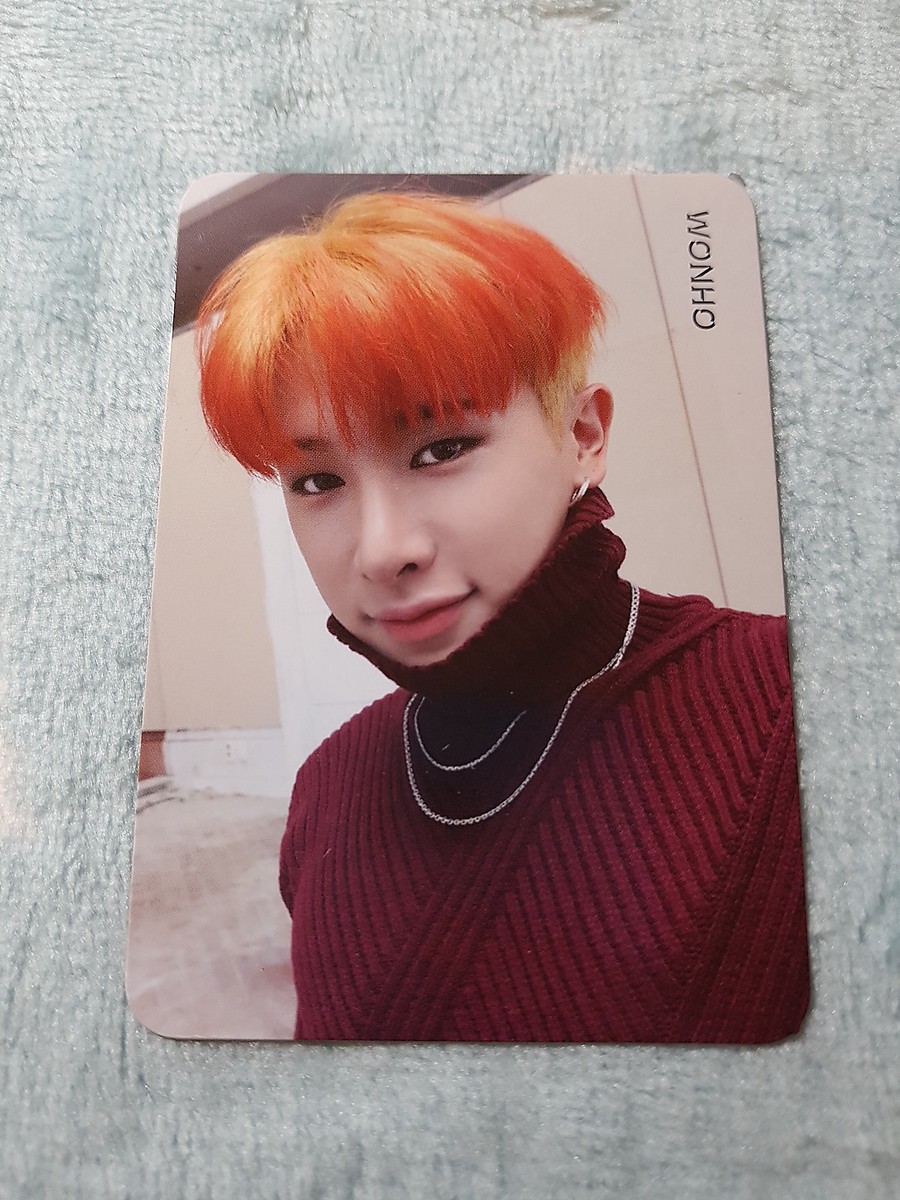 MONSTA X 2nd Album ARE YOU THERE? Shoot Out Wonho Type-2 Photo