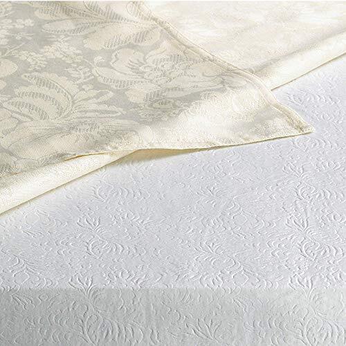 Quilted Heavy Duty Table Pad Protector With Flannel Backing Cut to Fit