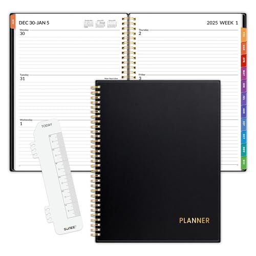 2025 Weekly and Monthly Planner - from January 2025 - December 8.5