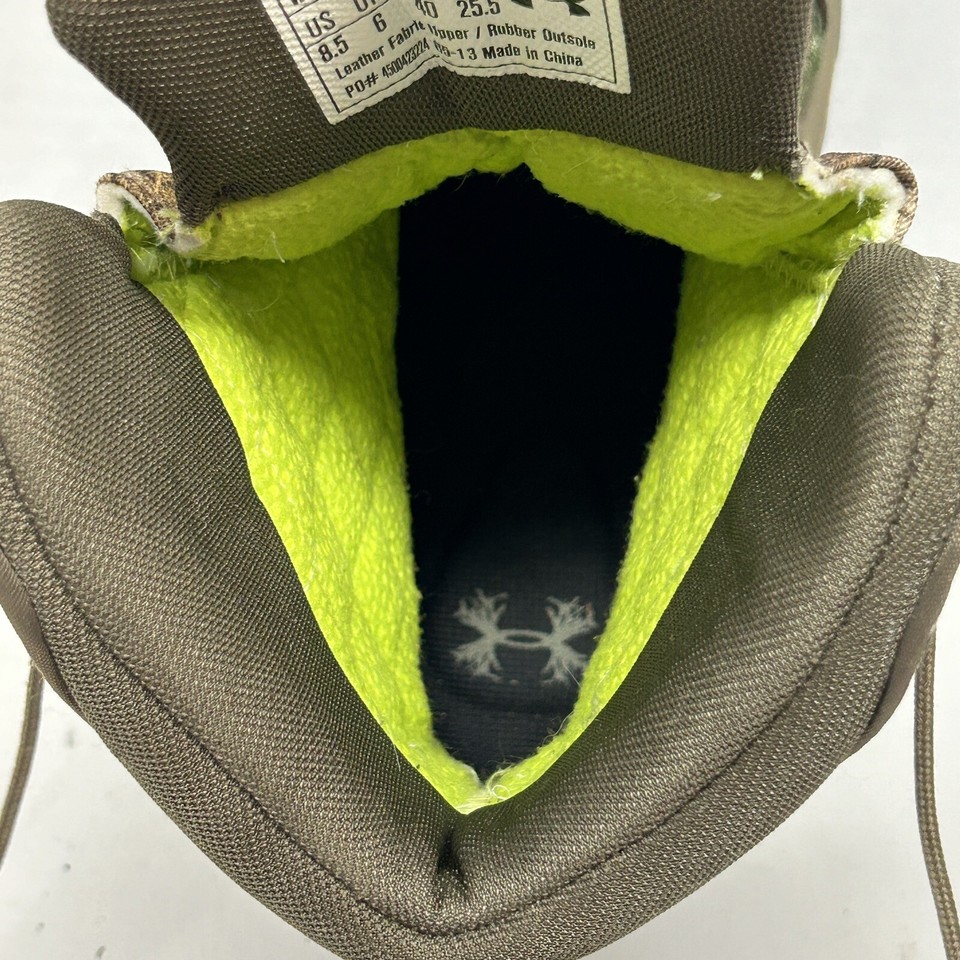 Under Armour Brow Tine Gore Tex Realtree Camo Hiking Hunting Boots