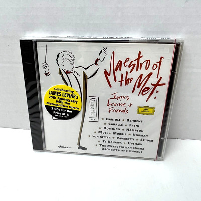 Maestro Of The Met James Levine And Friends CD New Sealed