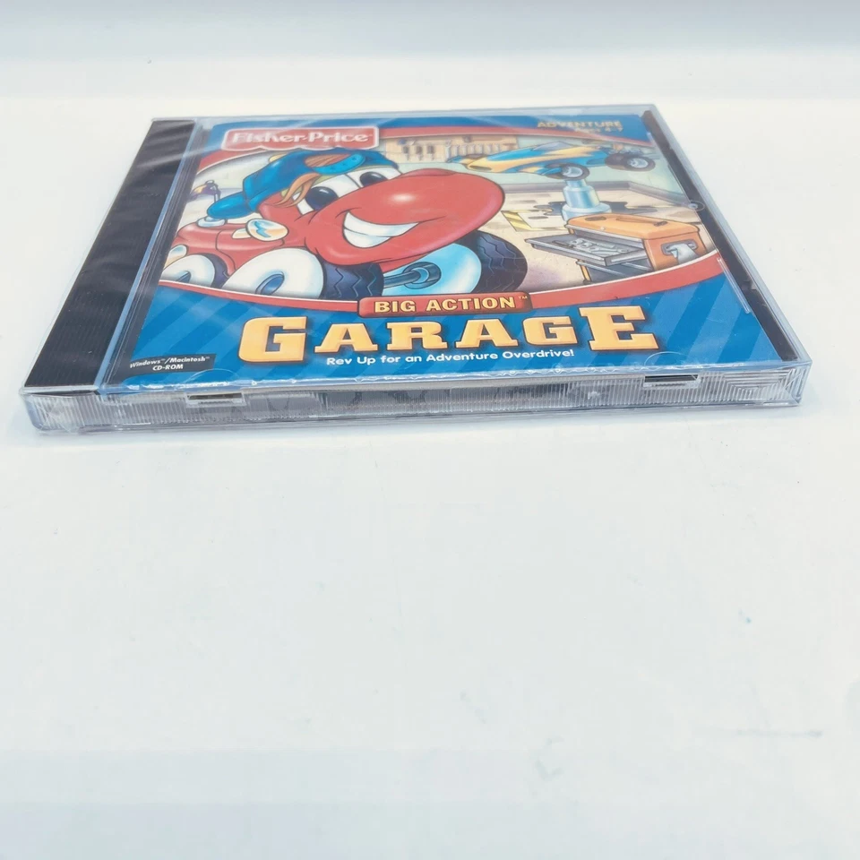 Fisher Price Big Action Garage PC CD the car auto repairs truck mechanic game! - Image 3 of 4