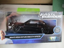 Fast  Furious - Brian's Nissan Skyline 2000 GT-R KPGC10 Black  24075