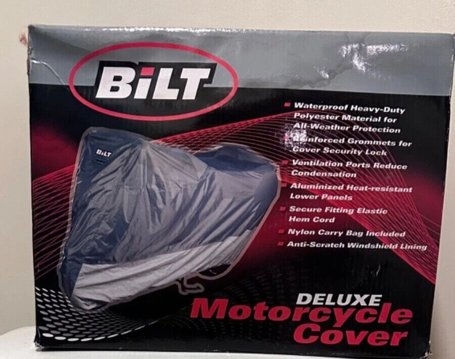 Bilt deluxe sales motorcycle cover