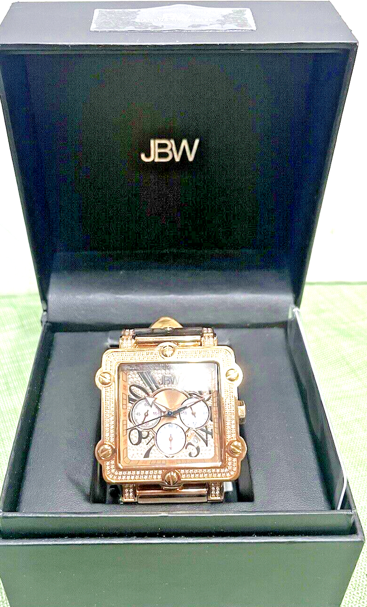 関税/送料込み【JBW】PHANTOM ダイヤモンド腕時計 Men's JBW Phantom Chronograph 2-3/8 CT. T.W. Diamond and