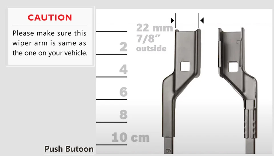 Limpiaparabrisas de silicona súper repelente al agua MTEC Maserati Ghibli / Quattroporte '13~'15 Foto 4 de 4