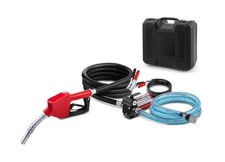 12V Reversible Fuel Transfer Pump Kit, 10 GPM Self-Priming Diesel Gasoline ...