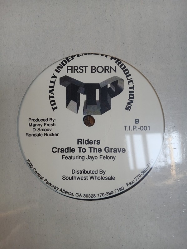 First Born~Riders~Cradle To The Grave~1999 Hip Hop TIP 12" Sampler Vinyl LP