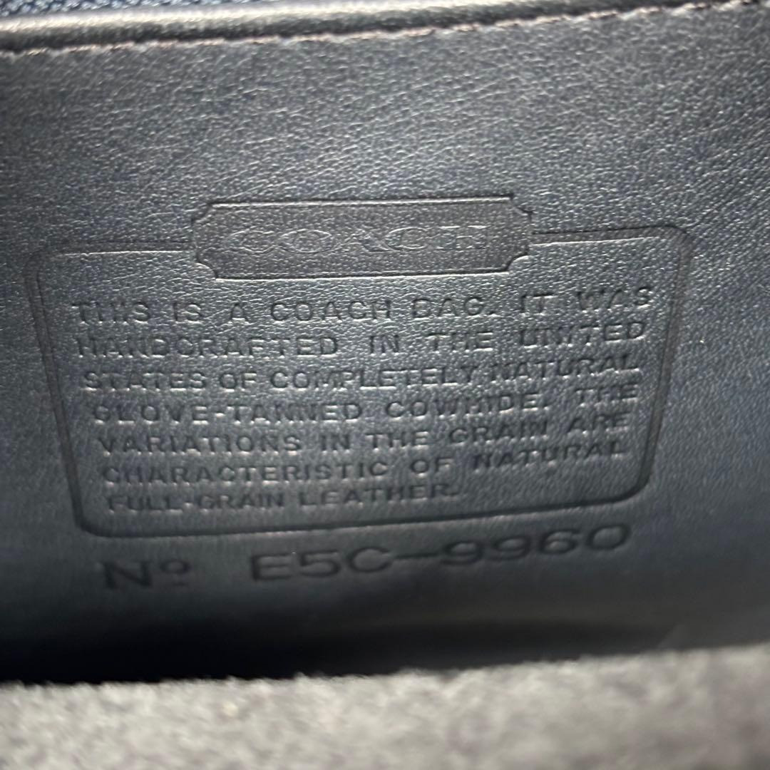 Coach Mini Backpack Drawstring Turnlock Black 996… - image 11