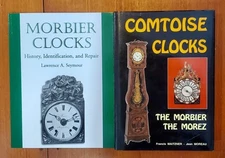 COMTOISE CLOCKS Morbier Morez antique French clocks books Maitzner Moreau