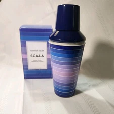 Jonathan Adler Scala Cocktail Shaker 18.4 oz Modern Colorful Barware 3 Pc NIB