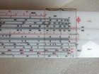 Vintage ELECTRIC Mathematics Logarithmic Slide Rule SKALA Plastic - Poland
