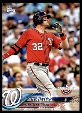 2018 Topps Opening Day #191 Matt Wieters Washington Nationals Baseball