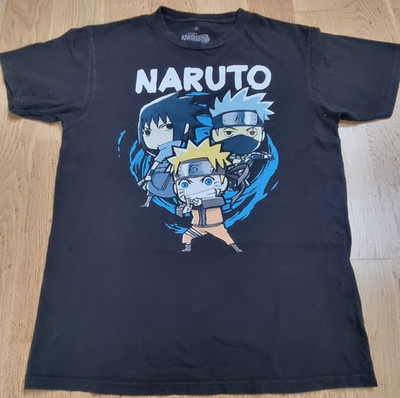 Naruto Shippuden T-Shirt | M Schwarz | Chibi Team 7 Ripple Junction Official Anime
