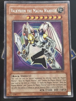 #ad Valkyrion the Magna Warrior SDD 001 Stairway to the Destined Duel Secret Rare LP $9.99