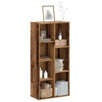 BüCherregal Altholz-Optik 50X25X105 Cm Holzwerkstoff