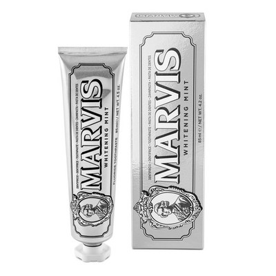 Marvis Whitening Mint Zahnpasta, 85 ml, 85 ml (1er Pack), Grau 