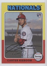 2019 Topps Archives 1975 Design Carter Kieboom #140 Rookie RC 0z6h