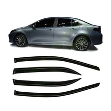 4PC Smoke Window Vent Visor Rain Guard Deflector Replacement for Corolla 2009