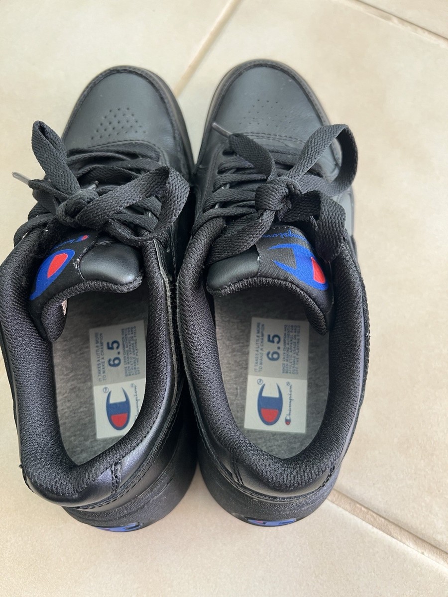 Champion Black Athletic Sneakers View 2