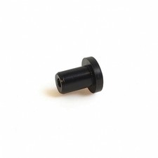 Rubber Cap with Flange Slip-on Fitting Cylindrical for Musicians