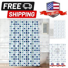 Plastic Shower Liner - PEVA 4G Shower Curtain Liner with Rustproof Grommets ...