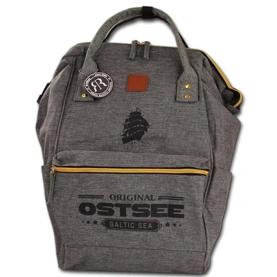 Robin Ruth Rucksack Baumwolle 100% grau ORG101J