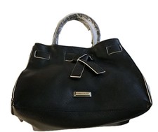 New TAHARI SHOULDER/ TOTE BAGBlack, Large 11  x 12  x 5  , MSRP  169