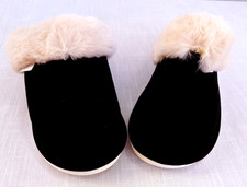 Womens Fuzzy House Slippers