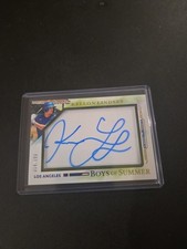 2025 Panini Boys of Summer #21 Kellon Lindsey Jumbo Acetate Signatures #/199