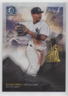 2018 Bowman Chrome Atomic Refractor 42/150 Gleyber Torres #PP-GT Rookie RC 0w7