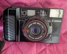 Canon Sure Shot AF35M 35mm Film Camera CAFS Auto Focus 38mm f/2.8 Lens
