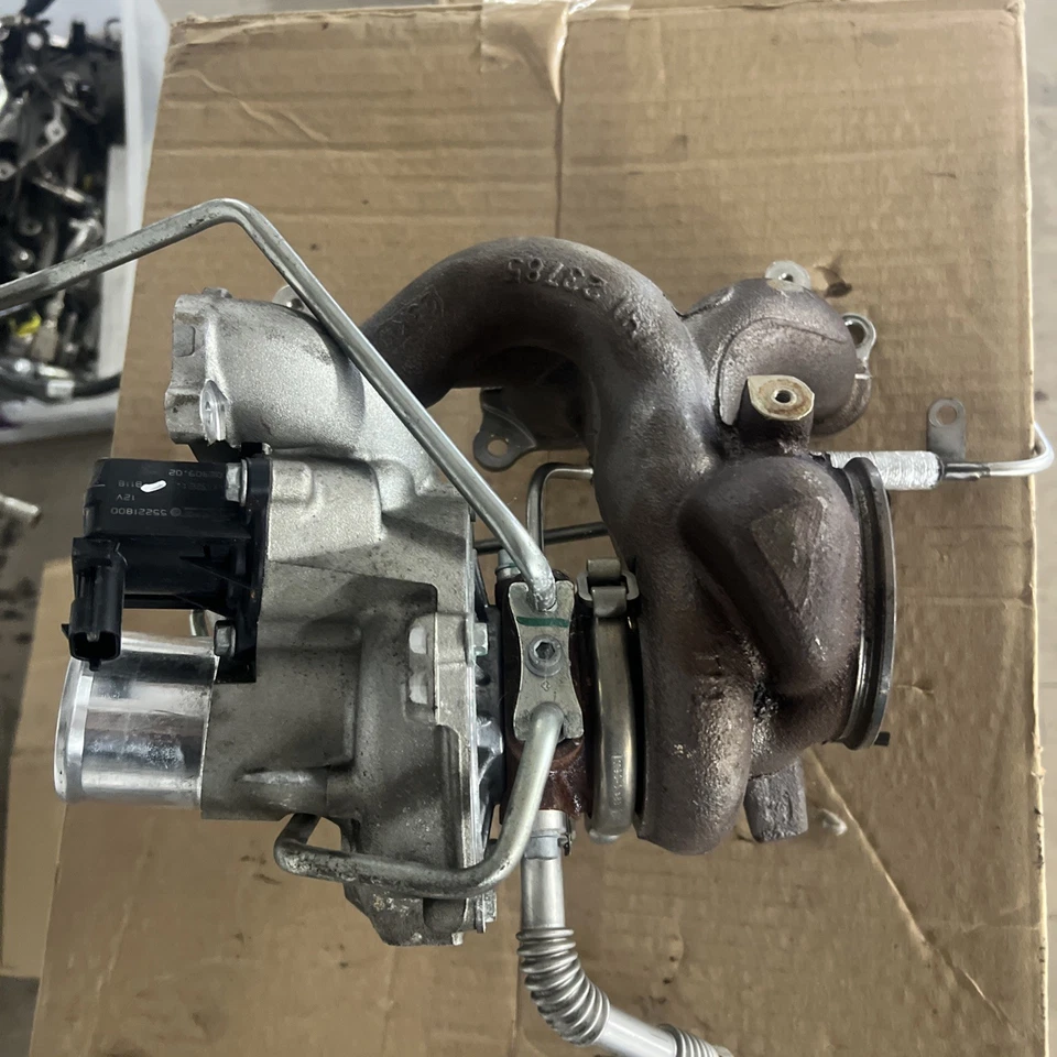 Turbocompresor izquierdo 14-24 Maserati Ghibli Levante M157 turbo cargador colector OEM Foto 4 de 4