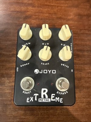 JOYO JF-17 Extreme Metal Distortion Crunch Overdrive Guitar Effects Pedal