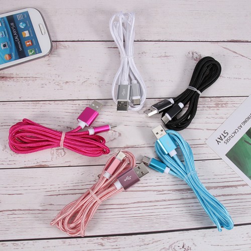 5 Stücke 1,5 USB 2.0 C Kabel Nylon Weben Handy Ladekabel - 第 1/12 張圖片
