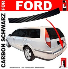 Lackschutzfolie Ladekantenschutz für Ford Mondeo Turnier 2000-2007 CarbonSchwarz