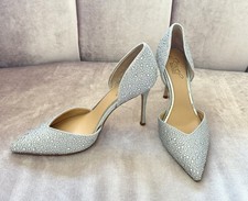 Jewel by Badgley Mischka Grace 2 Piece Stiletto Size 7 NWOB
