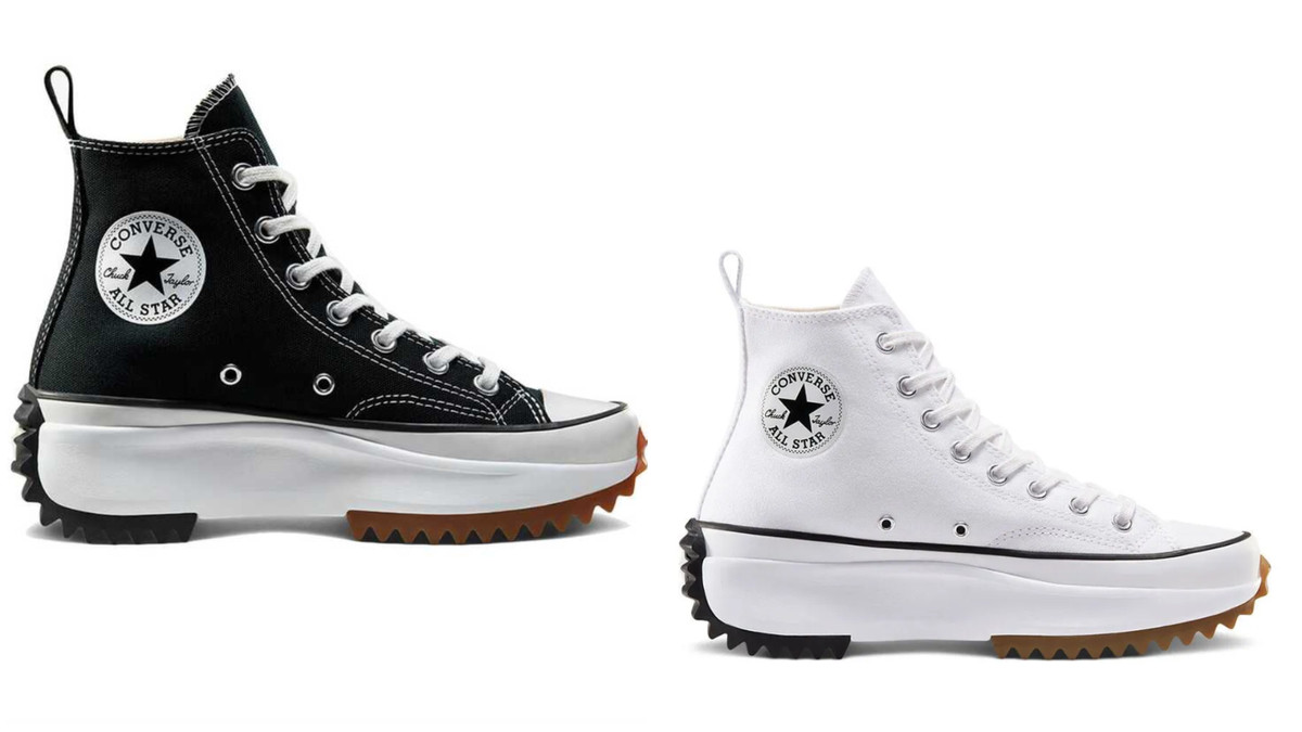 Converse Run Star Hike Platform High Sizes 3-11  166800/799 Men And Women Sizing