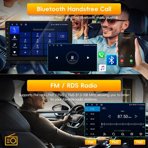 For Honda CRV 2012-2016 Car Radio Stereo Bluetooth BT Apple CarPlay&Android Auto - Picture 9 of 16