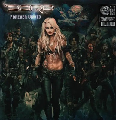 2xLP Doro Forever United TRANSLUCENT GREEN VINYL NEW OVP Nuclear Blast