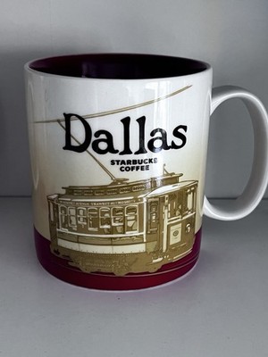Starbucks DALLAS USA Icon Mug 2009 Tasse 473 ml Kaffeetasse City Mug + SKU Label