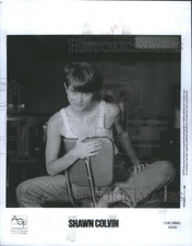 1992 Press Photo Shawn Colvin American singer-songwrite- RSA19497