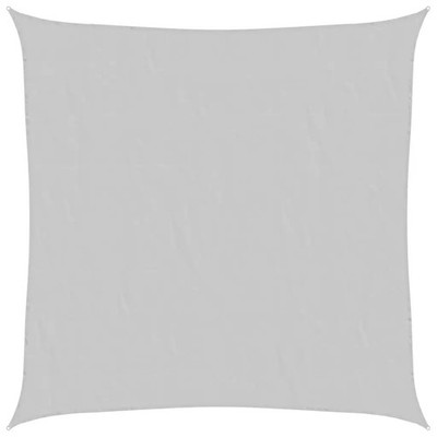 Sonnensegel Hellgrau 5x5 m 100% Polyester Oxford