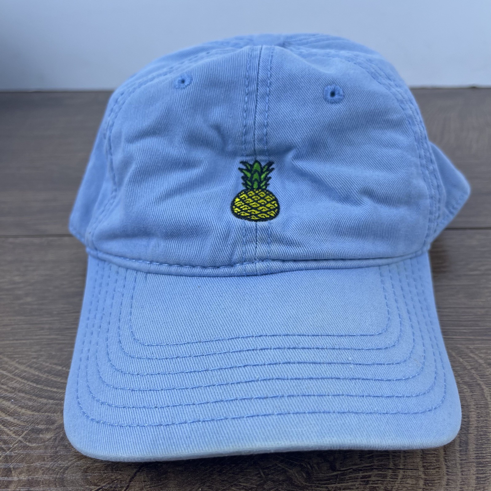 Pineapple Hat Blue Pineapple Adjustable Hat Blue … - image 2